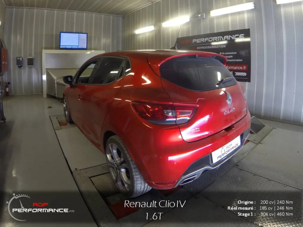 Reprogrammation moteur clio 4 rs