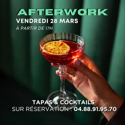 AFTERWORK - 28/03 - 17H
