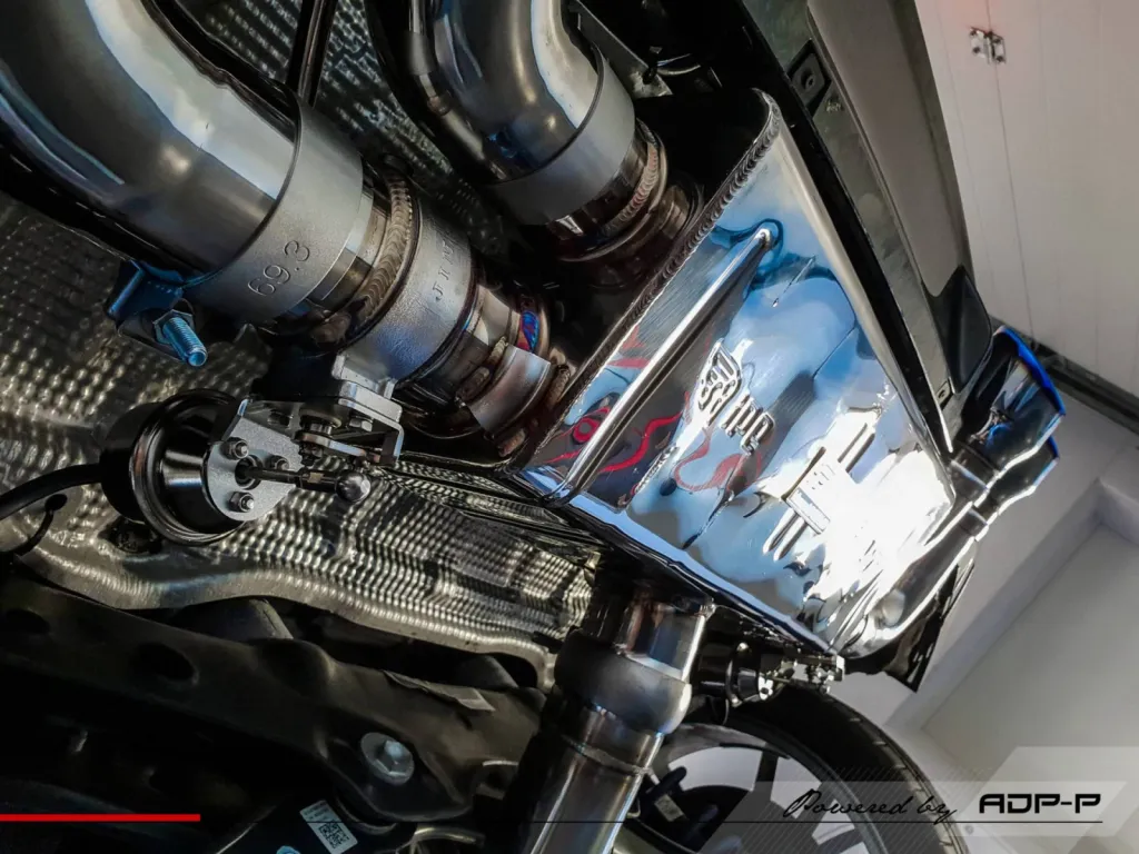 Silencieux arriere à valves IPE innotech VW Golf 7 R