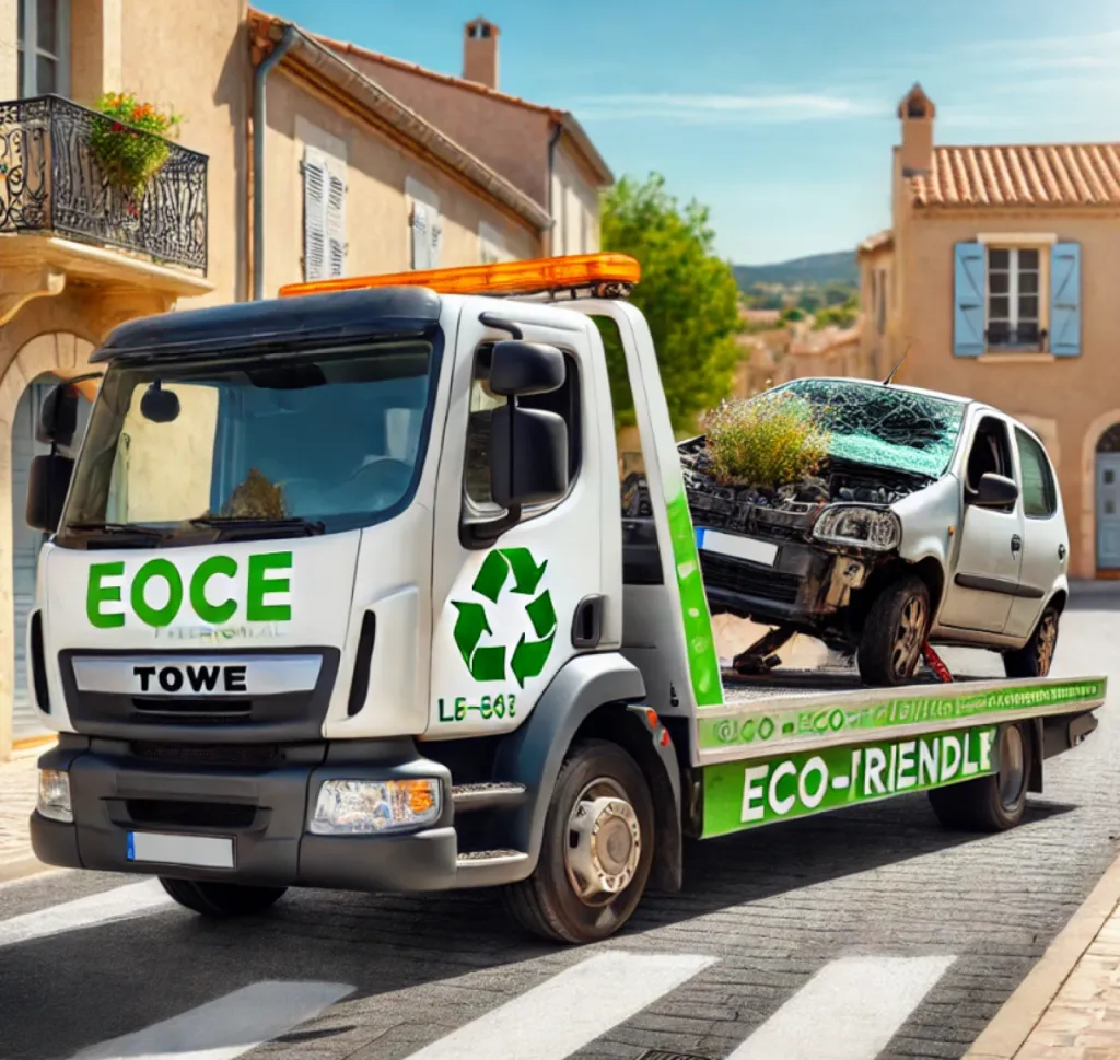 épaviste le pradet, enlèvement épave voiture