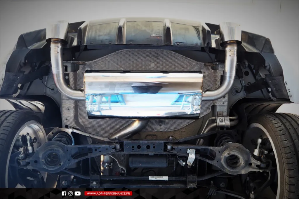 Ligne d'échappement Mountune Nimes - Ford Focus RS Mk2 2.5 T 304cv - ADP Performance