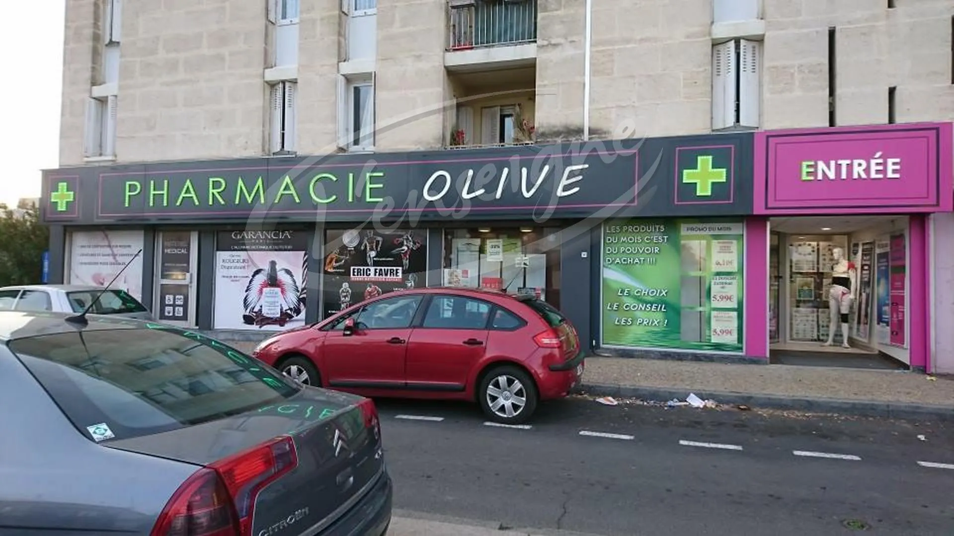 Enseigne lettres reliefs à Marseille