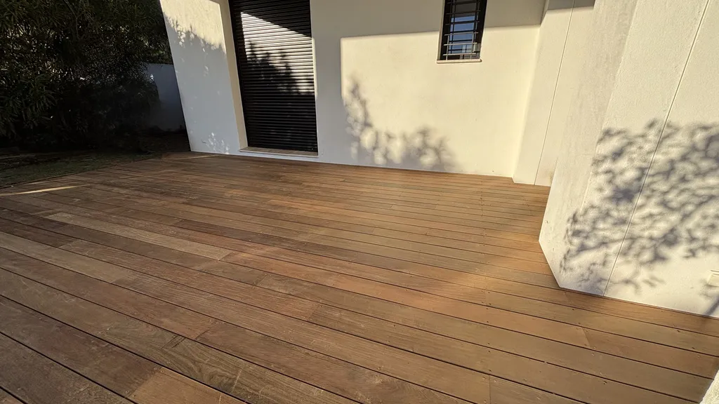 Réalisation terrasse Ipé Parqueterie Aixoise