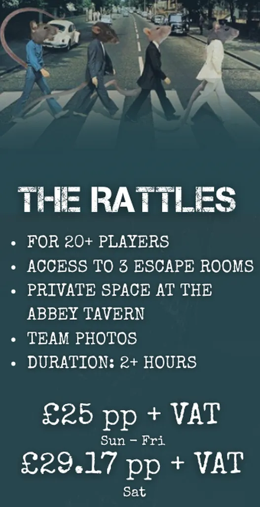 Book a Unique Team Building Experience - The Rattles Package!