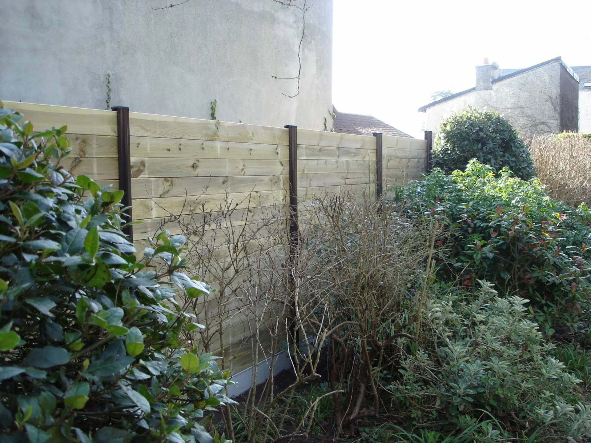 Pose de clôture d'ornement en bois et acier à Sainte Adresse 76 