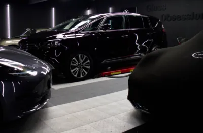 Protection céramique carrosserie avec nos traitements de la gamme Gtechniq sur ce véhicule Renault Espace