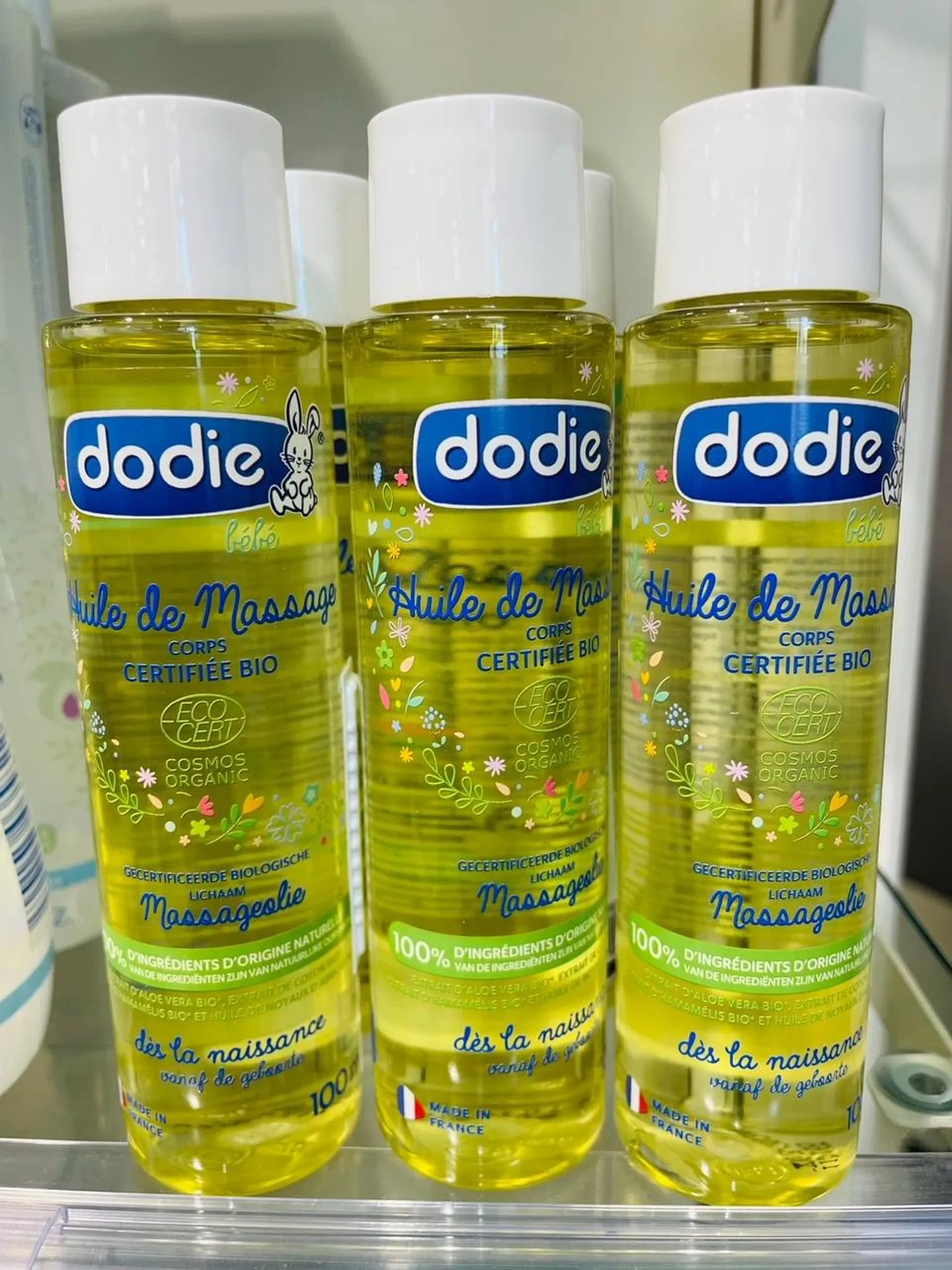 Huile de massage bio en pharmacie à marseille