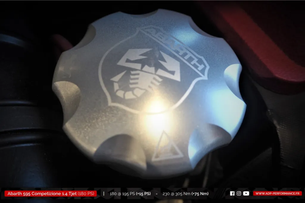 Reprogrammation moteur Aix en Provence - Fiat 500 Abarth 595 Competizione 1.4 Tjet 180cv - ADP Performance