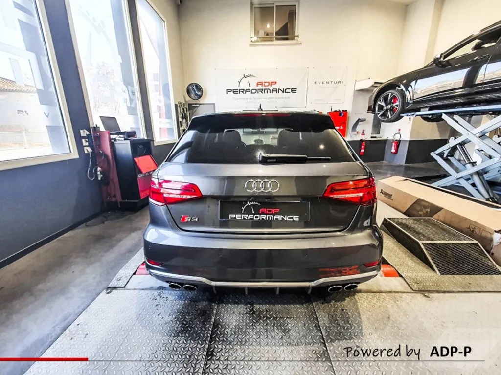 Conversion E85 Flexfuel Audi S3 2.0 TFSI 310cv 8V Mk2 - Reprogrammation moteur / ADP Performance Aix en Provence