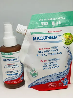 buccotherm dentifrice rechargeable bio en pharmacie