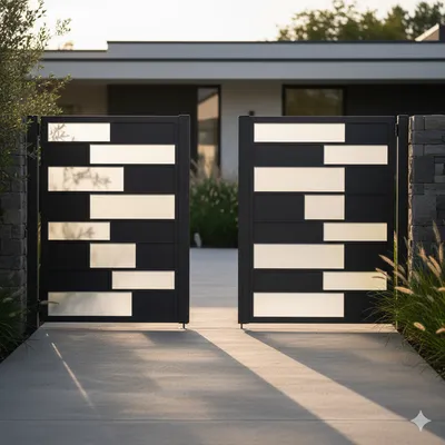 portail aluminium ajouré