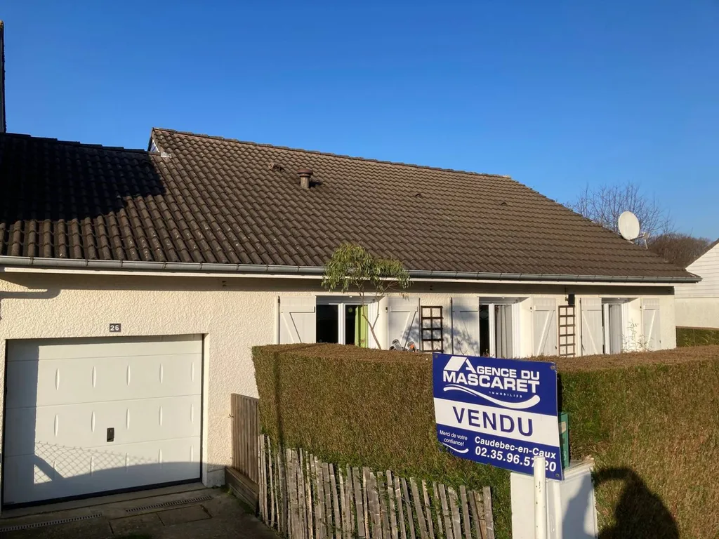 A vendre : Maison de plain pied à St Arnoult 76490 - 3 chambres - Très bon état général !