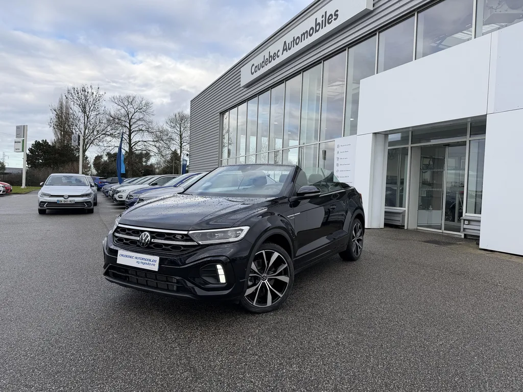 Volkswagen T-Roc Cabriolet R-Line DSG7 d’occasion proche Rouen – Essence Automatique