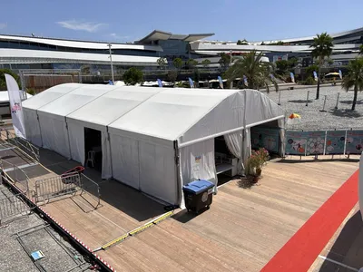 Installation d'un festival Sport à Saint-Laurent-du-Var