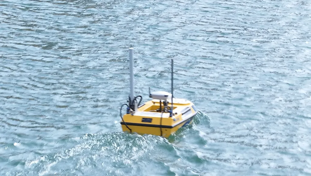 USV100 – Drone nautique pour relevés bathymétriques