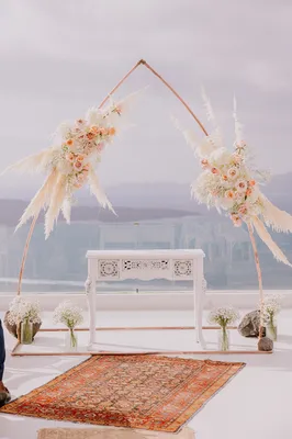 arche de cérémonie santorin