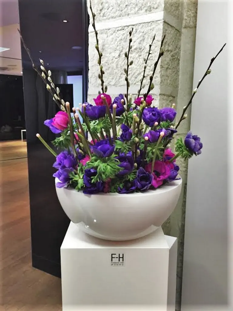 composition florale lyon