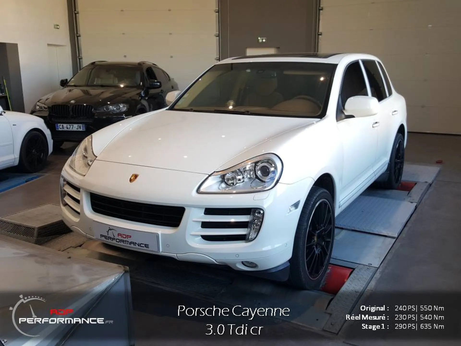 Reprogrammation moteur porsche cayenne 3.0 tdi cr 240 cv