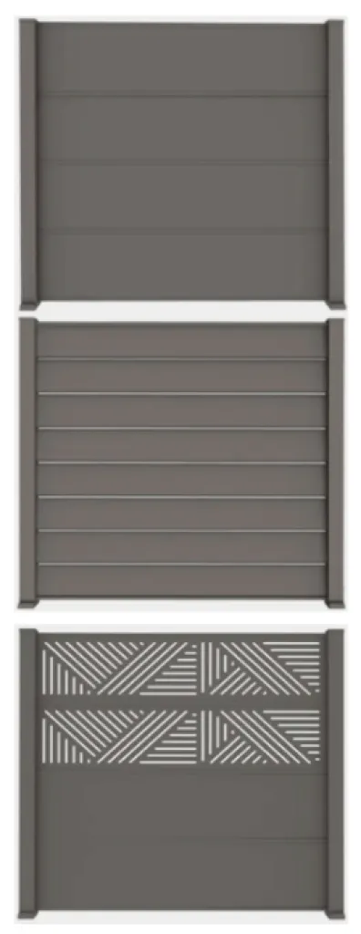 Pose de claustra pleine, claire-voie et ajourée en aluminium à Lyon et sa région