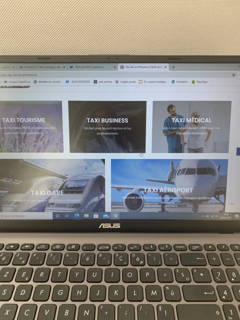 Notre zone d'activité pour ce serviceTransfert hôtel aéroport