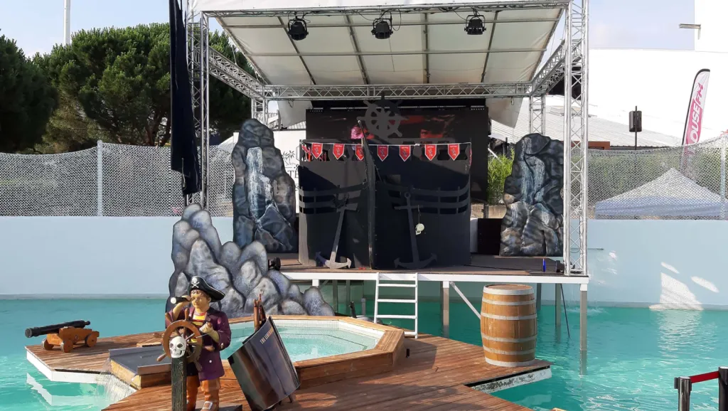 Installer un décor pirate plonge tous les participants de votre soirée dans une aventure pleine de mystères en PACA