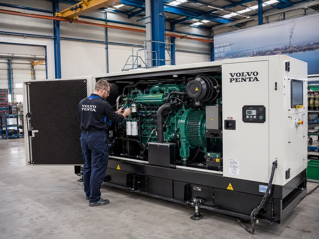 INDUSTRIE: Moteurs et groupes électrogènes Volvo Penta industriels (BTP, levage, agriculture et production d'énergie)