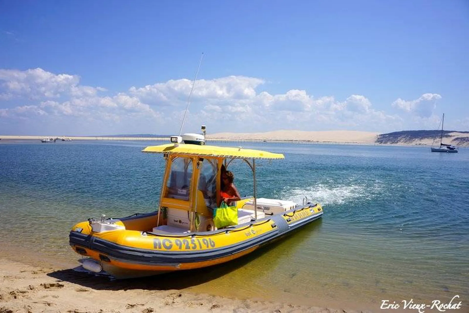 Traversée en bateau taxi privatisé - Bassin d'Arcachon