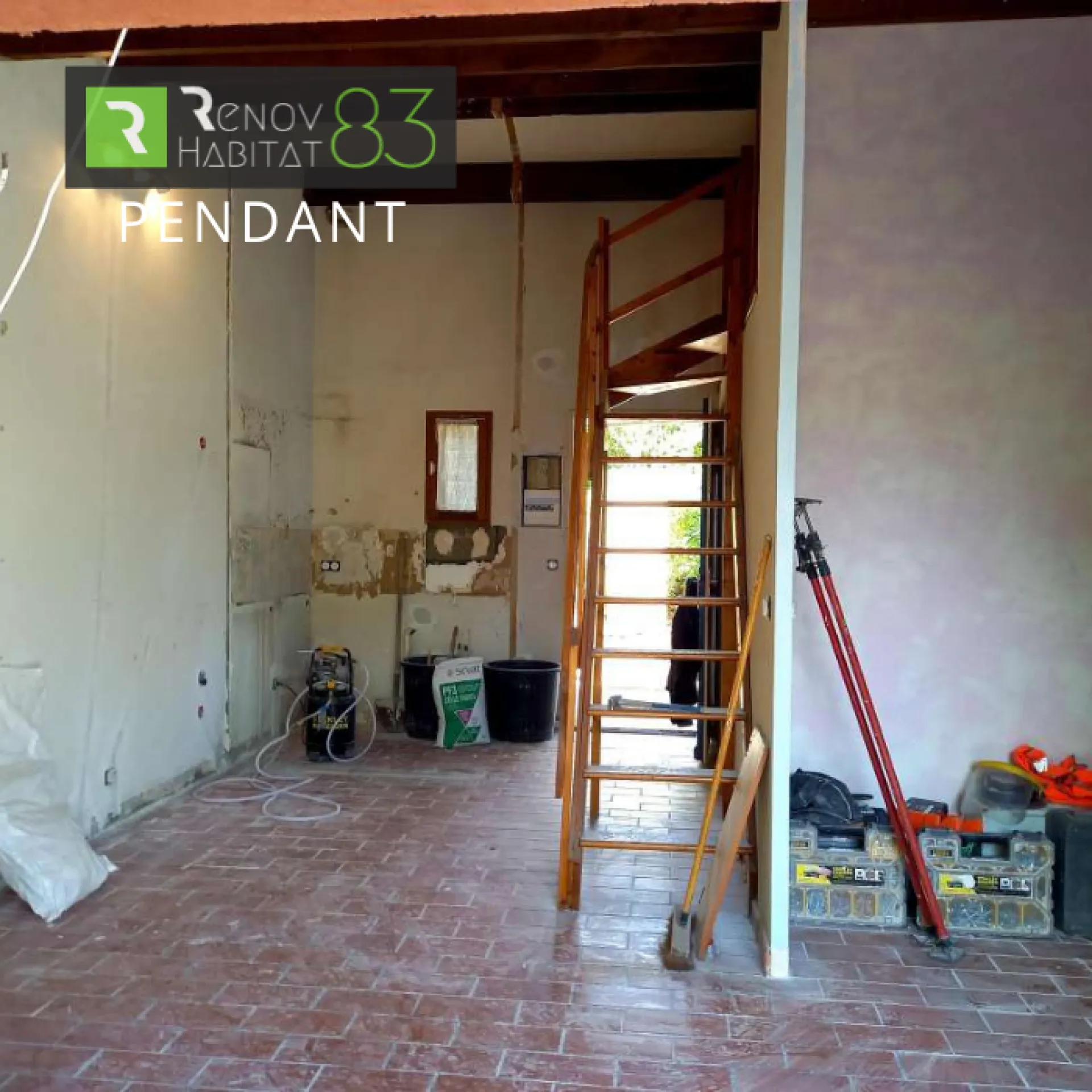 Rénovation partielle appartement location var Fréjus Rénovhabitat83