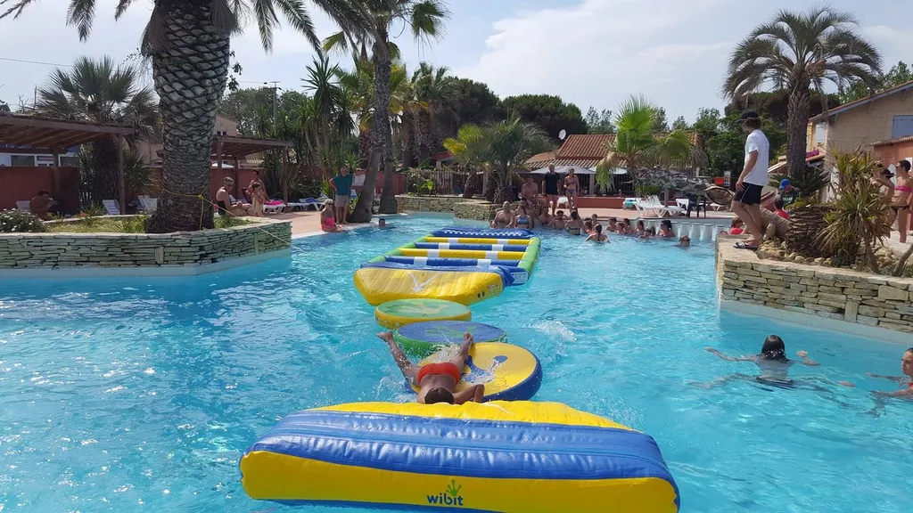 location et animation dans un camping familial 4 étoiles à Valras