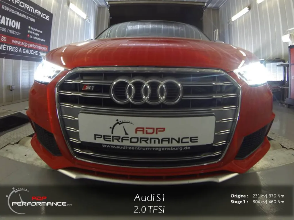 Reprogrammation moteur Audi S1