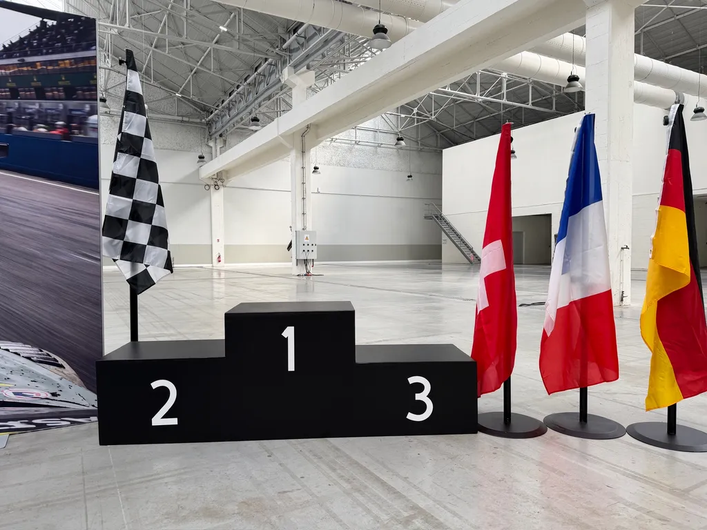 Location d'un podium au Havre