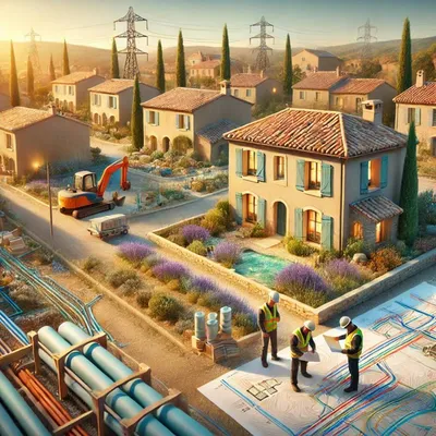 Etudes de conception et construction de viabilisation de lotissement