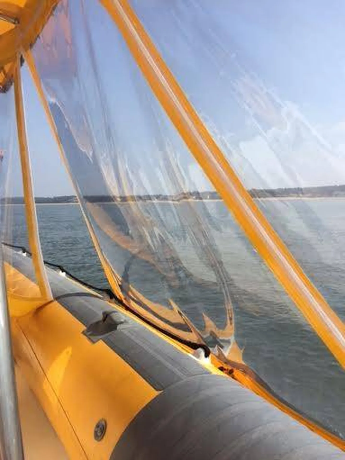 Traversée en bateau taxi rapide vers la jetée du moulleau