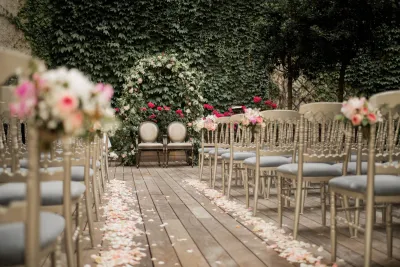 Cérémonie en plein air 