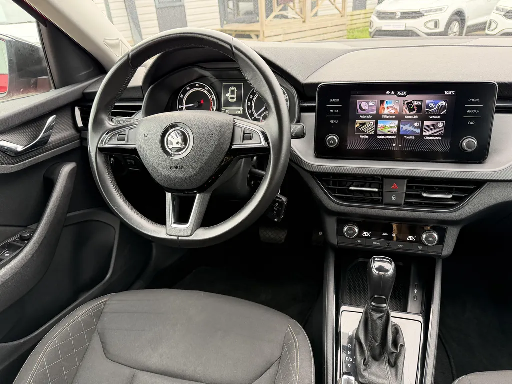 Achat Skoda Scala occasion automatique à prix bas proche du Havre : berline essence Crit'Air 1 garantie 6 mois