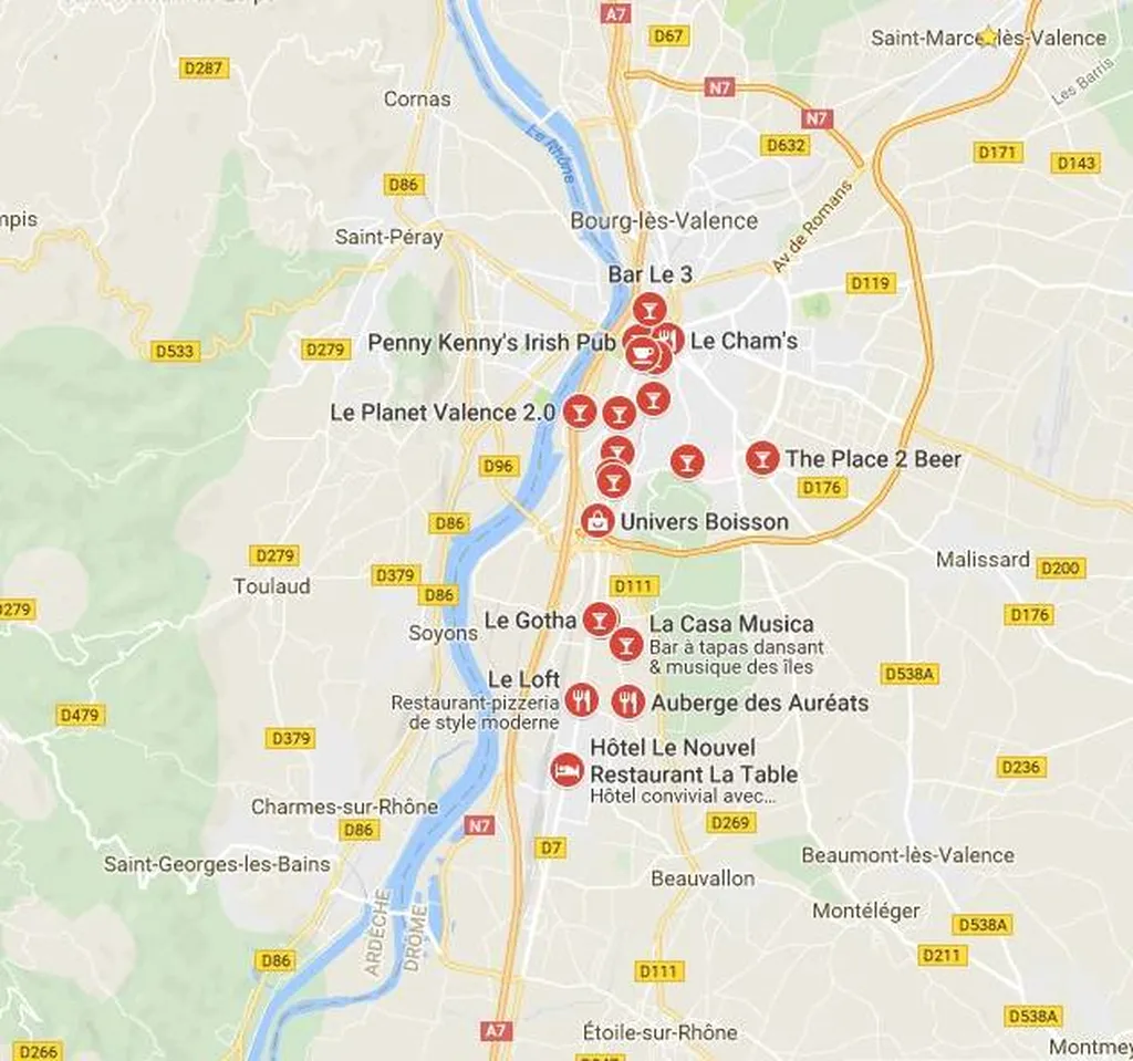 Bars près de Valence Drôme 26 Bars