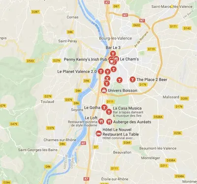Bars près de Valence Drôme 26 Bars