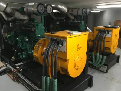 groupes électrogènes couplés