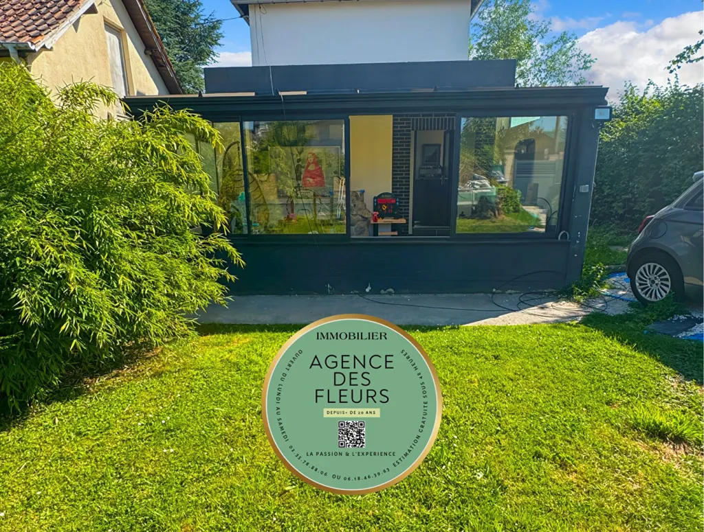 A vendre maison de 130 m² édifiée sur un terrain de 430 m² sur la commune de SAINT OUEN DU TILLEUL 27670