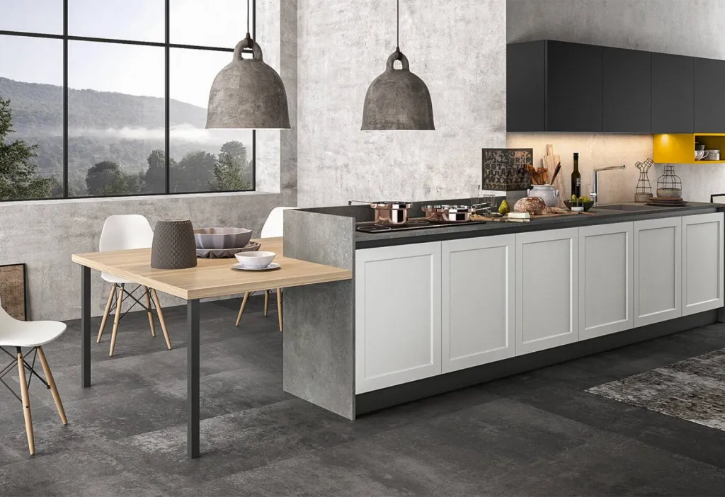 Tarif d'une cuisine italienne design avec installation sur mesure à Sanary sur Mer dans le 83