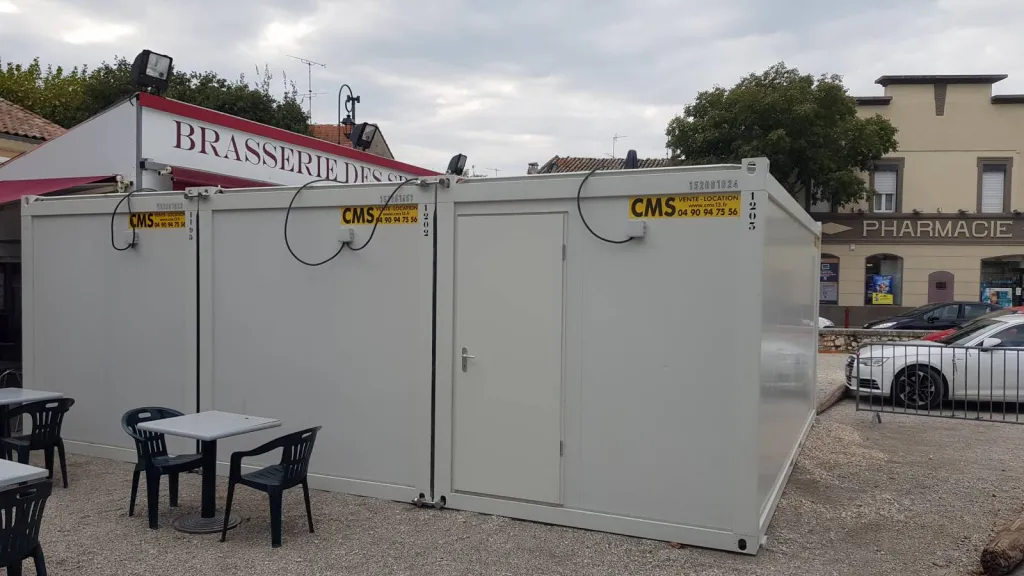 Location structure modulaire pour agrandir votre espace de restauration à Noves