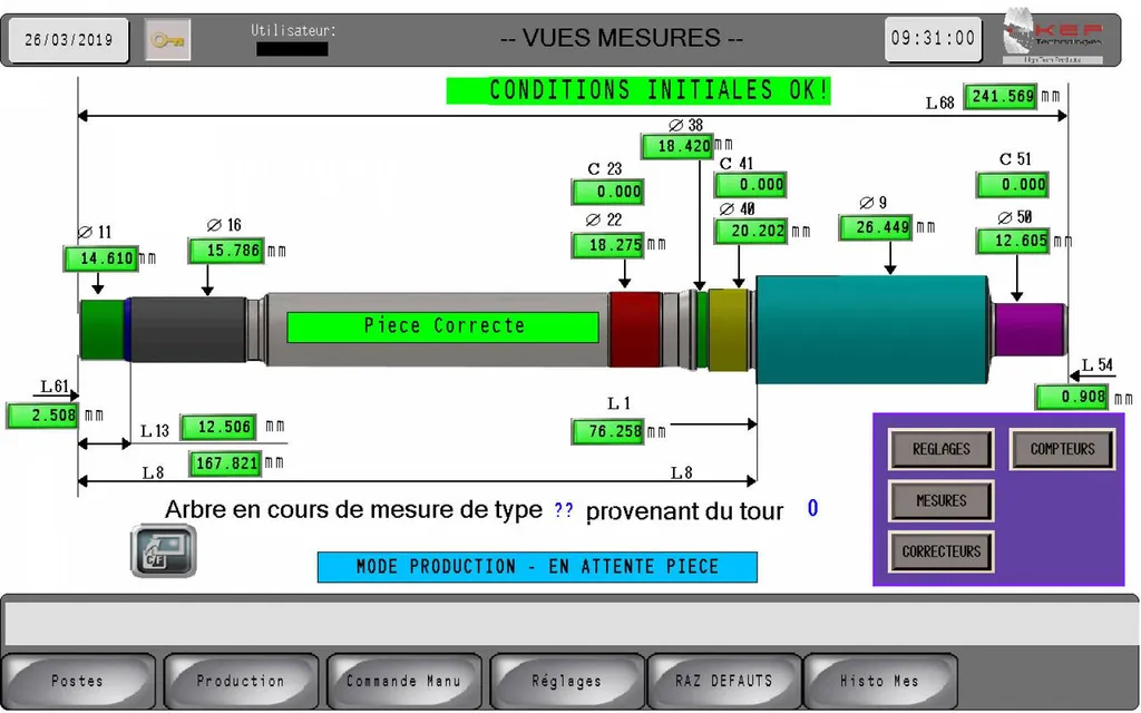 Poste de Contrôle -PROFACE