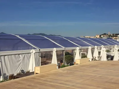 Location de chapiteau arqué - 15m