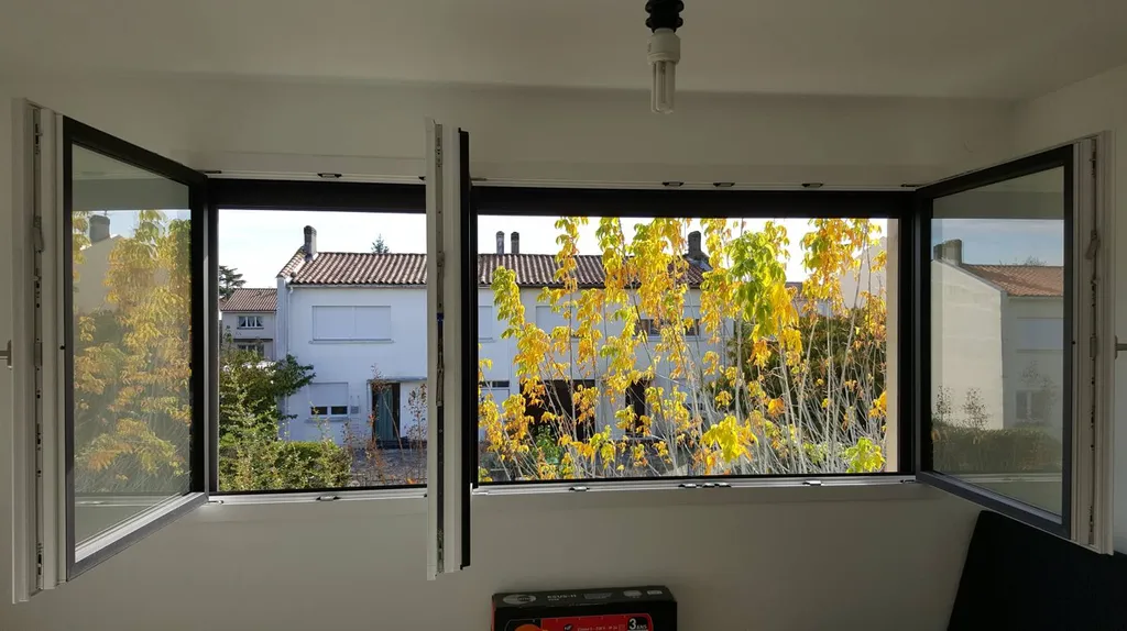 Menuiseries 3 vantaux PVC sur St Jean d'Illac