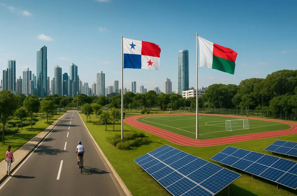 Infrastructures Madagascar et Panama