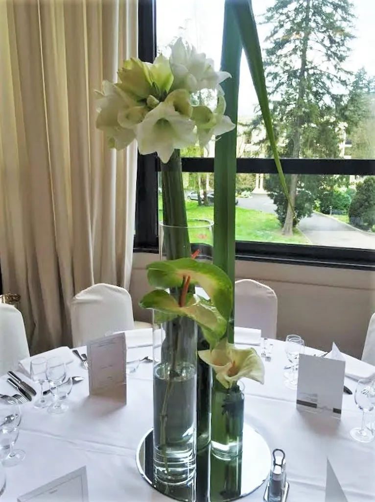 Centre de table contemporain