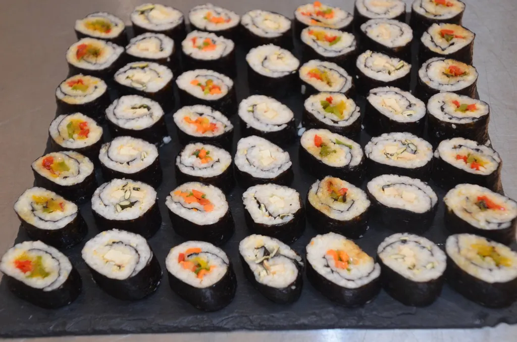 Makis et sushi végétariens