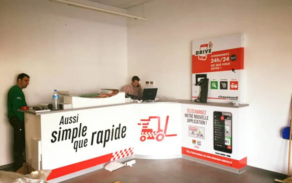 décoration d'enseigne intérieur France