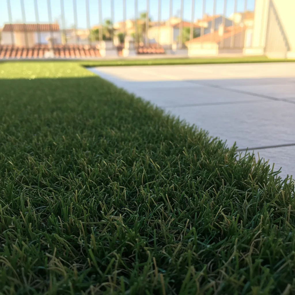 Vente et pose de gazon synthétique sur terrasse maison et balcon appartement à Toulon et vers La Valette-du-Var