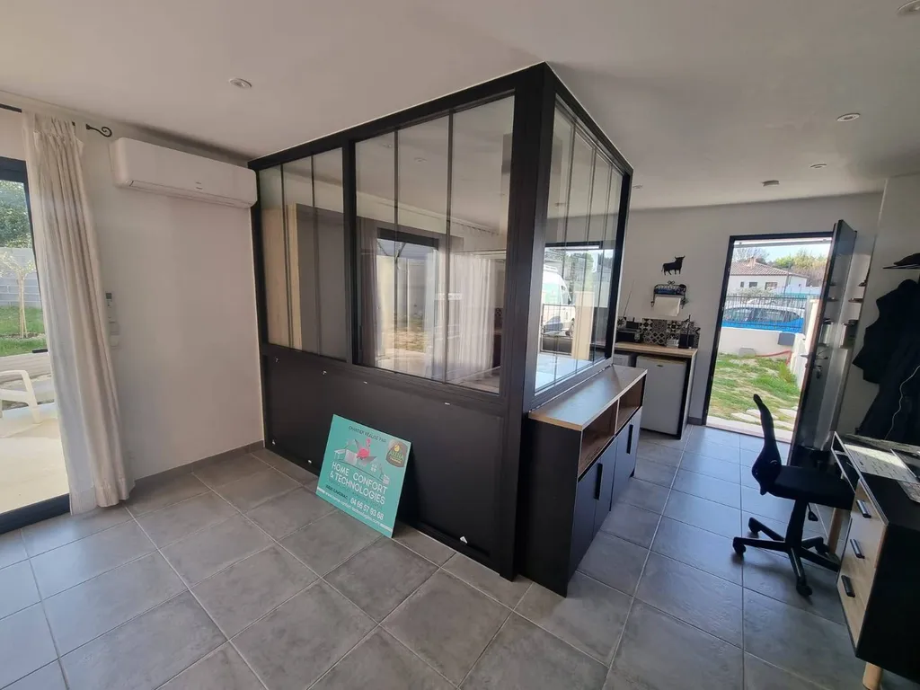 Installation d'une verrière sur mesure près de Nîmes sur la commune de Lecques